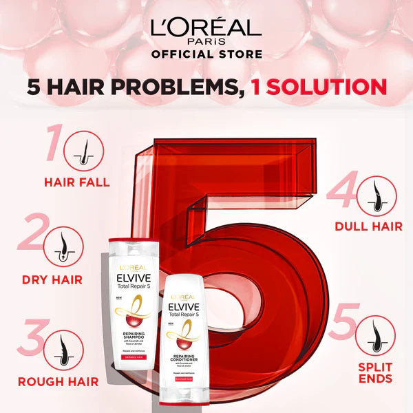 L'Oreal Elvive Total Repair 5 Repairing Conditioner 175Ml