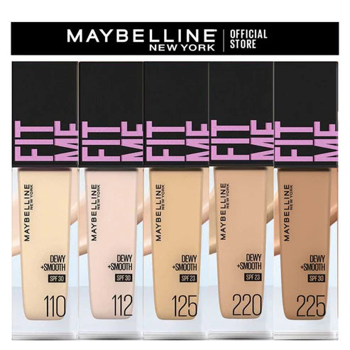 Maybelline Ny New Fit Me Dewy + Smooth Liquid Foundation Spf 23