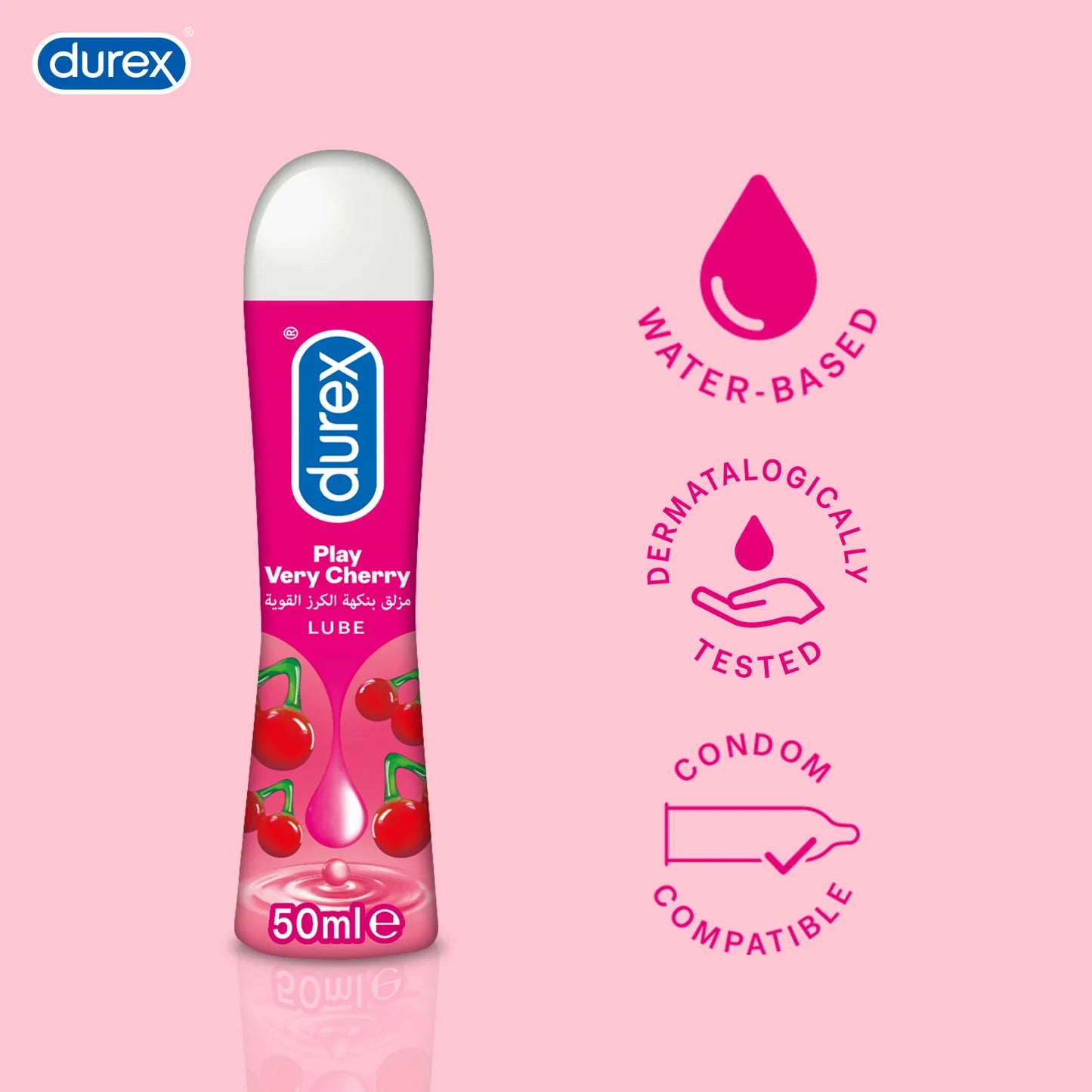 Durex Play Very Cherry Lubricant 50Ml