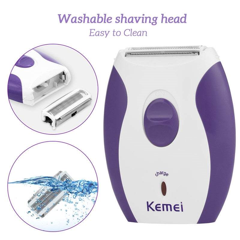 Kemei KM-280R Hair Removal Shaver for Women