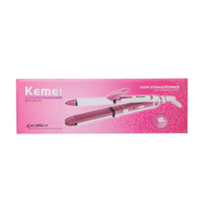 KM-1291 3 in 1 Hair Straightener