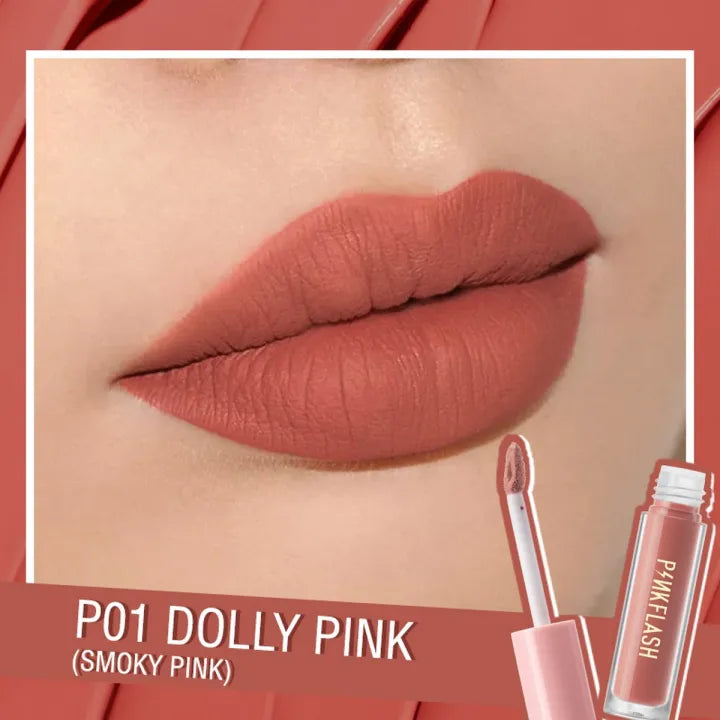 Pinkflash Soft Matte Liquid Lipstick Waterproof Moisturizing