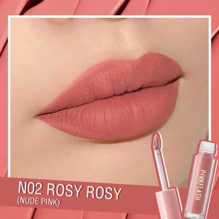 Pinkflash Soft Matte Liquid Lipstick Waterproof Moisturizing