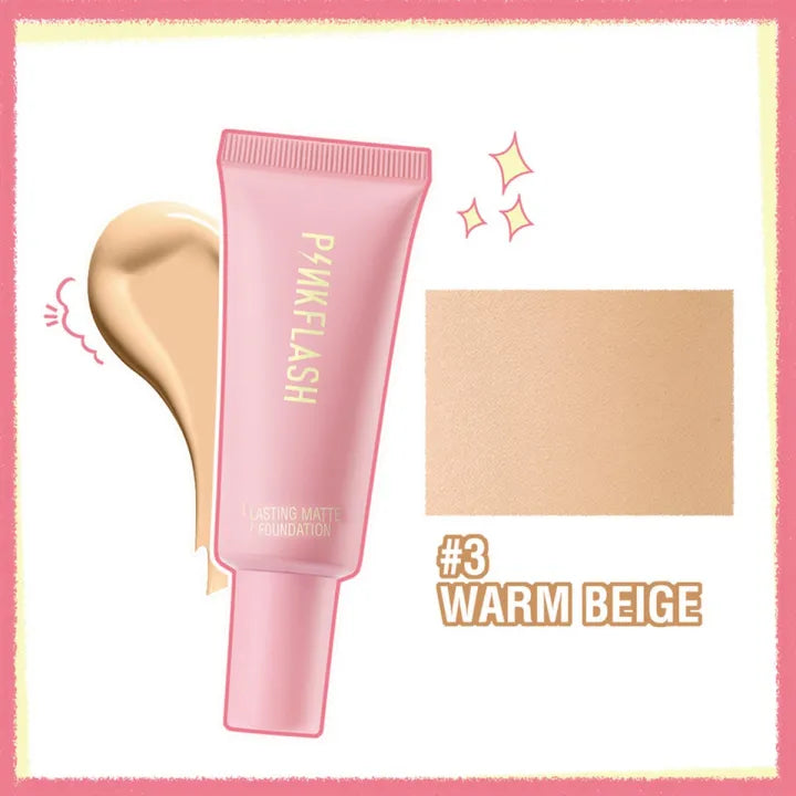 Pinkflash Full Coverage Foundation Weightless Lasting Oil Control All-Day Matte