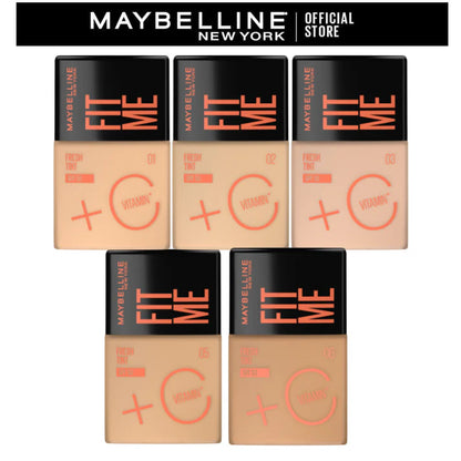 Maybelline Fit Me Fresh Tint Vit C + Spf 50- 30Ml