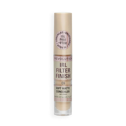 Makeup Revolution IRL Filter Finish Concealer C6 6gm