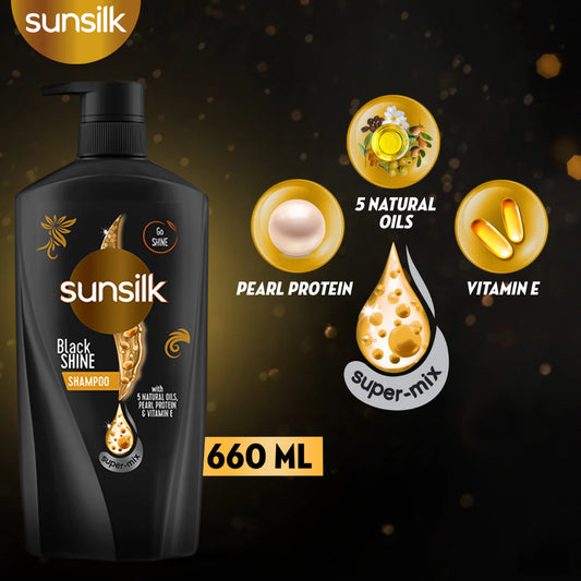 Sunsilk Black Shine Shampoo 660ml